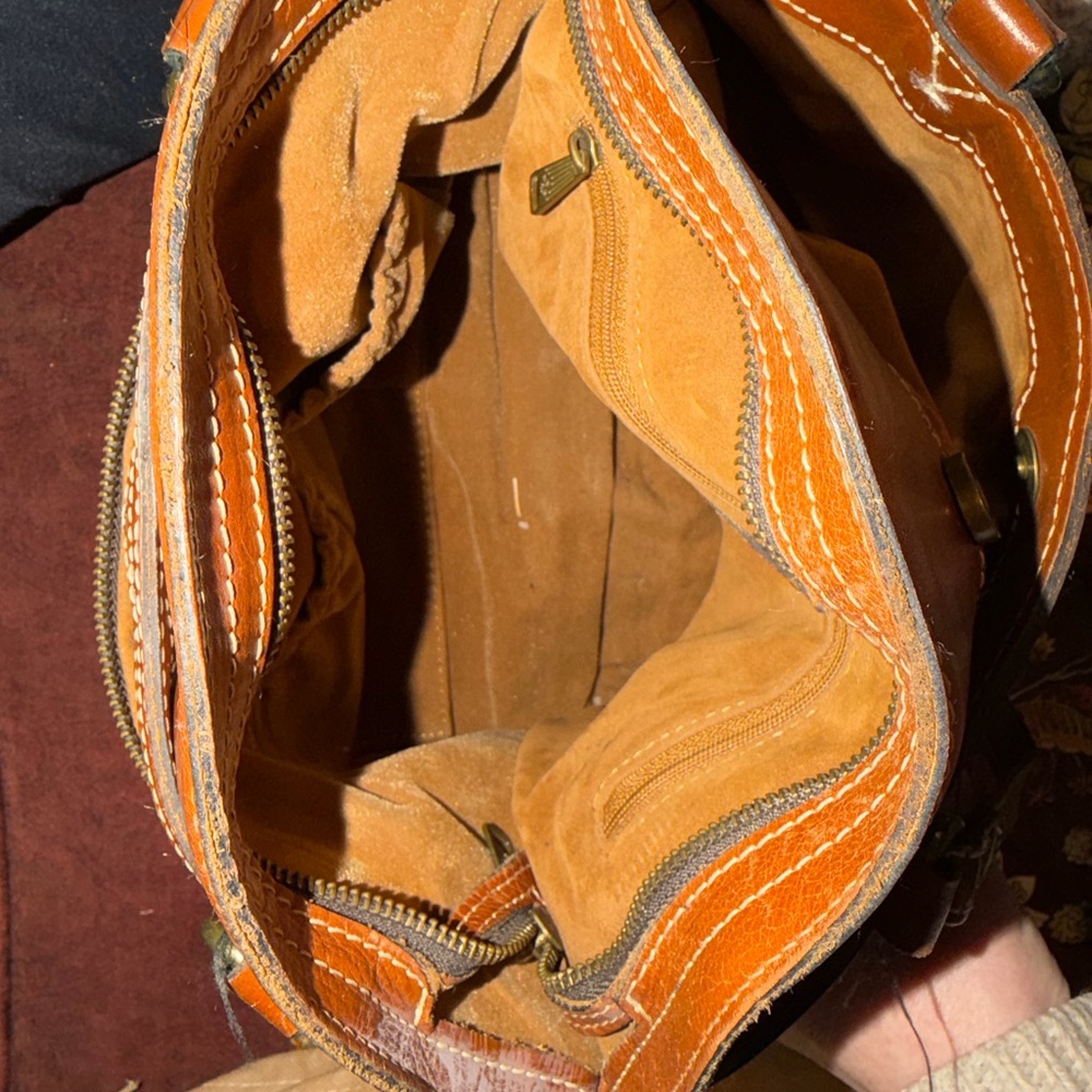 Patricia Nash Tan Leather Tote - Picture 16 of 16